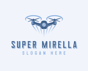 Aerial - Camera Drone Photography logo design