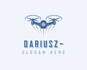 Aerial - Camera Drone Photography logo design