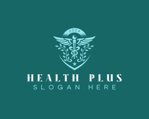 Medical Health Caduceus logo design