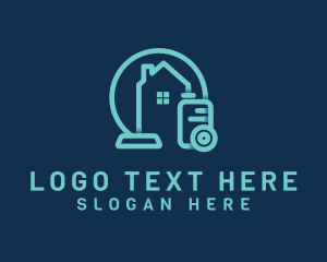 Vacuum Cleaner - House Vacuum Cleaning logo design