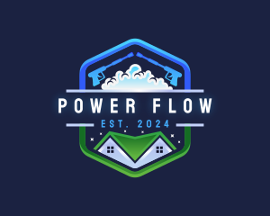 Cleaner Power Washer logo design