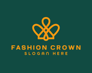 Royal Fashion Crown logo design