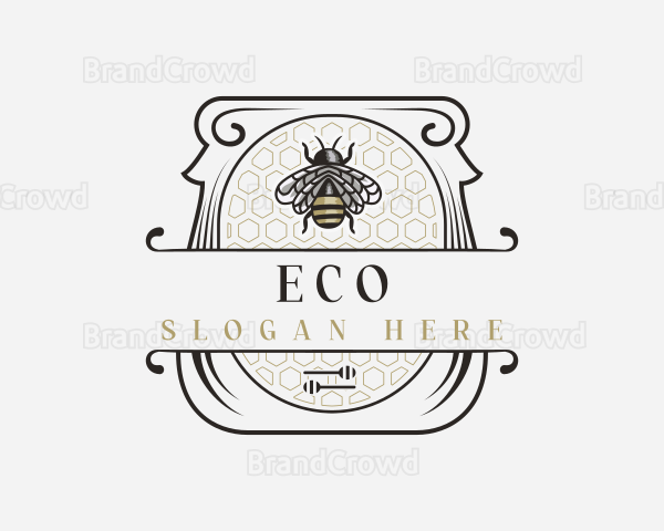 Honey Jar Bee Logo