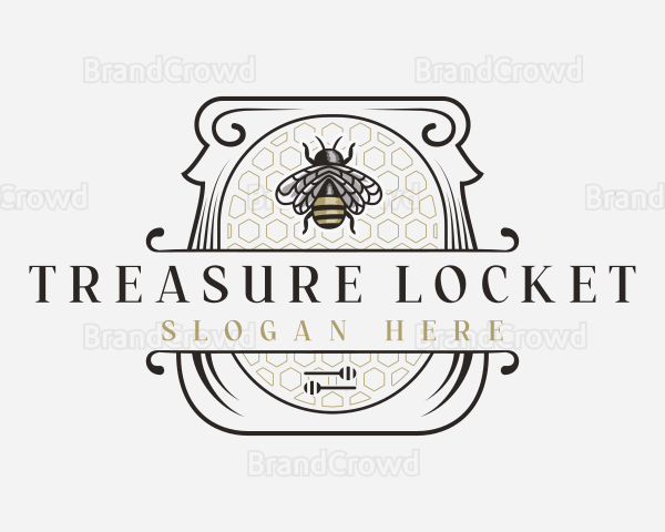 Honey Jar Bee Logo