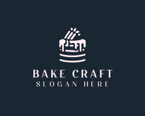 Dessert Cake Bakery logo design