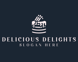 Dessert Cake Bakery logo design