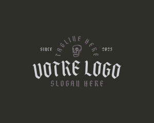 Gothic Pub Business Logo