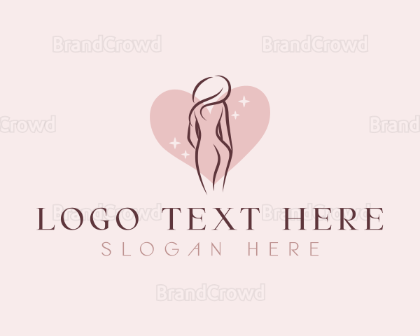 Sexy Woman Body Logo