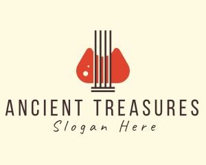 Pillar String Instrument logo design