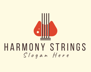 Pillar String Instrument logo design