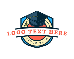 Knowledge - Graduation Cap Education logo design