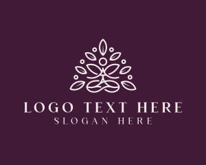 Holistic - Yoga Meditation Spiritual logo design
