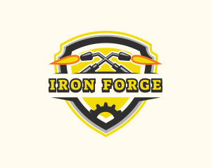 Forge - Welding Fabrication Tool logo design