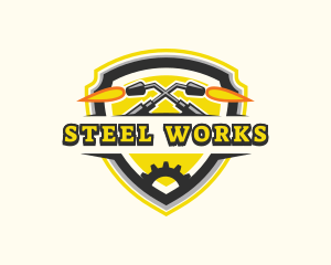 Welding Fabrication Tool logo design