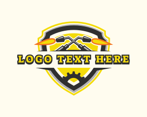 Tradesman - Welding Fabrication Tool logo design