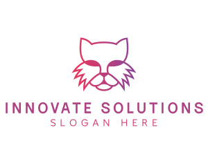 Cat - Feline Cat Animal logo design