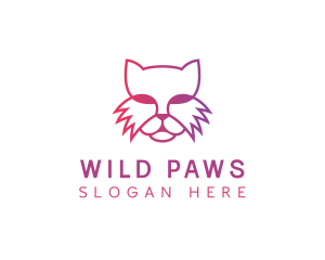 Animal - Feline Cat Animal logo design