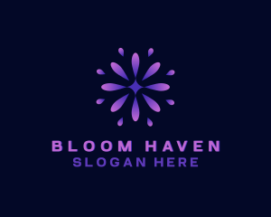 Creative Flower Bloom logo design