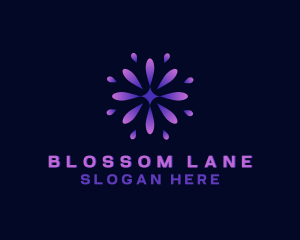 Creative Flower Bloom logo design