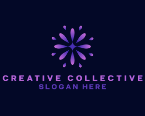 Creative Flower Bloom logo design