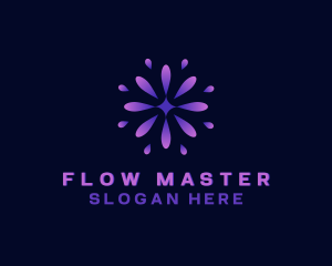 Creative Flower Bloom logo design