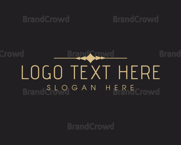 Elegant Deluxe Wordmark Logo
