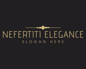 Elegant Deluxe Wordmark logo design