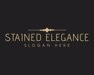 Elegant Deluxe Wordmark logo design