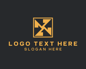 Square - Generic Company Letter X logo design