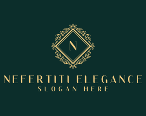 Floral Wreath Boutique logo design