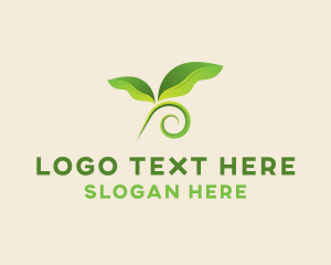 Natural - Natural Botanical Leaves logo design