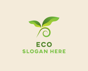 Natural Botanical Leaves logo design