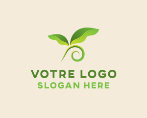 Botanical - Natural Botanical Leaves logo design