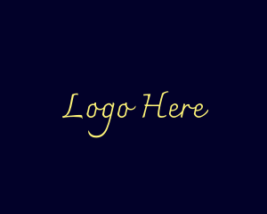Luxe - Elegant Script Business logo design