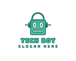Robot - Robot Cyborg Machine logo design
