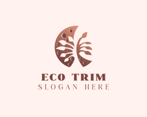 Eco Tree Wellness logo design