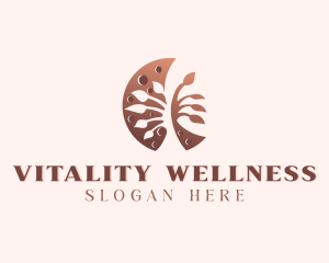 Eco Tree Wellness logo design