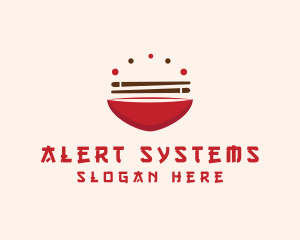 Asian Food Bowl Restaurant logo design