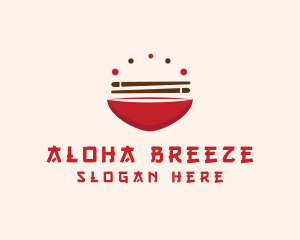 Asian Food Bowl Restaurant logo design