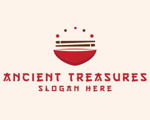 Asian Food Bowl Restaurant logo design