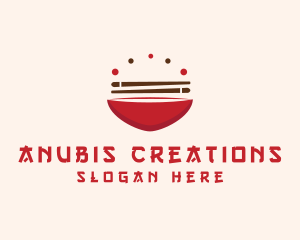 Asian Food Bowl Restaurant logo design