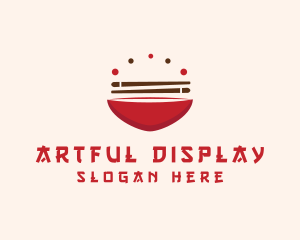 Asian Food Bowl Restaurant logo design