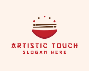 Asian Food Bowl Restaurant logo design