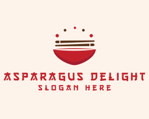 Asian Food Bowl Restaurant logo design