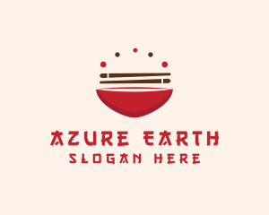 Asian Food Bowl Restaurant logo design