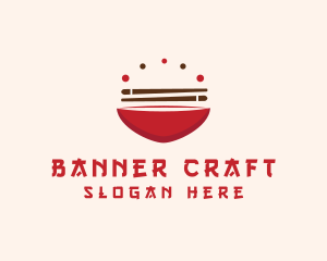 Asian Food Bowl Restaurant logo design