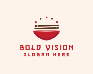 Asian Food Bowl Restaurant logo design