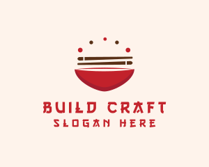 Asian Food Bowl Restaurant logo design