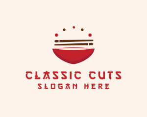 Asian Food Bowl Restaurant logo design