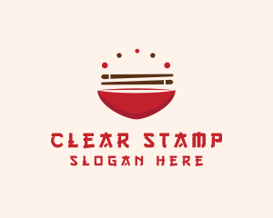 Asian Food Bowl Restaurant logo design